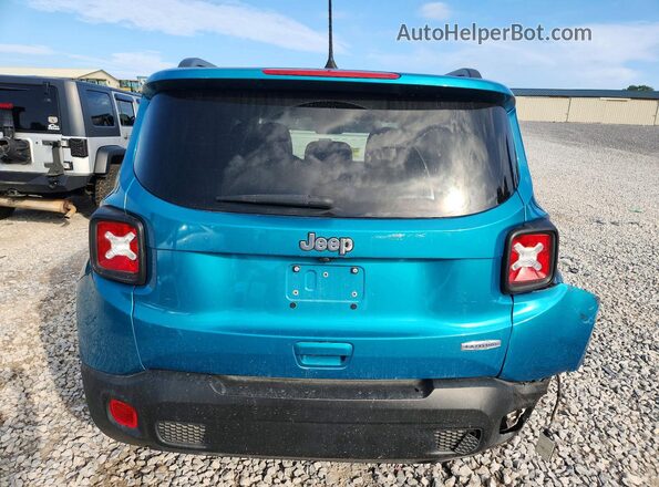 ZACNJCBB4MPM71567 2021 JEEP RENEGADE Turquoise Widok z tyłu