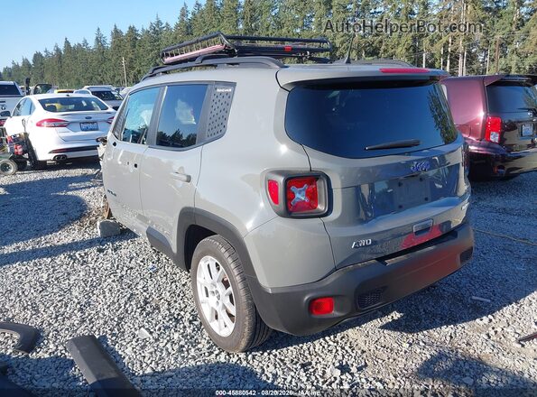ZACNJCBB4MPN12618 2021 JEEP RENEGADE Серый Задняя левая четверть
