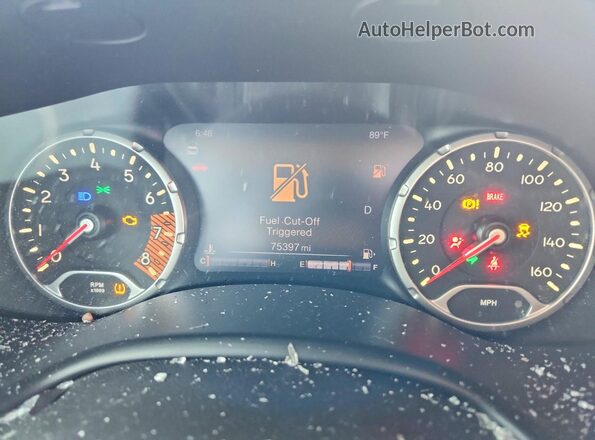 ZACNJCBB5MPM62781 2021 JEEP RENEGADE White Սարքավորումների վահանակի տեսք