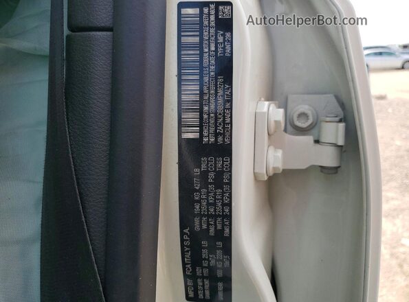 ZACNJCBB5MPM62781 2021 JEEP RENEGADE White VIN կոդի պիտակի տեսք