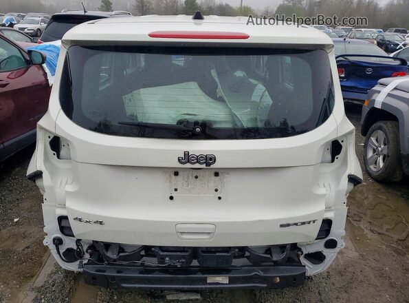 ZACNJDA10NPN51562 2022 JEEP RENEGADE Белый Вид сзади