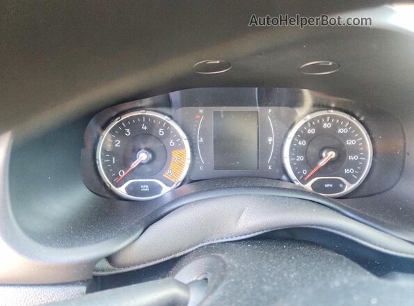 ZACNJDA10NPN51562 2022 JEEP RENEGADE Белый Вид щитка приборов