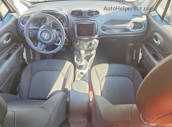 ZACNJDA10NPN51562 2022 JEEP RENEGADE Белый Вид панели приборов