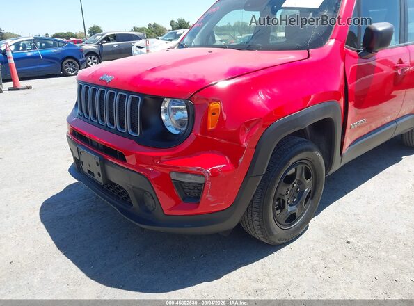 ZACNJDA12NPN79878 2022 JEEP RENEGADE Red Դիմացի տեսք