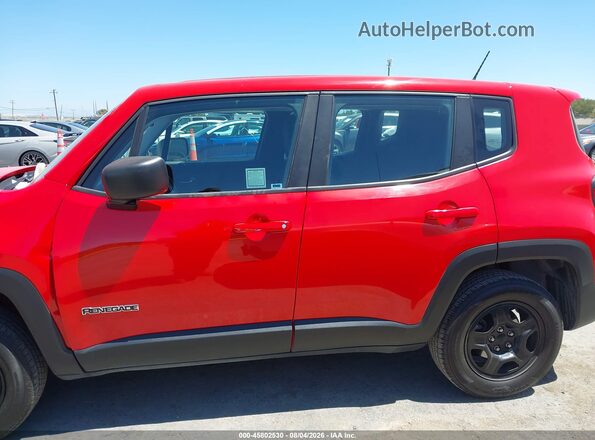 ZACNJDA12NPN79878 2022 JEEP RENEGADE Red Սալոնի 360 աստիճան տեսք