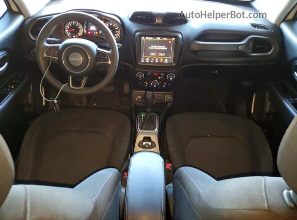 ZACNJDA1XNPN89199 2022 JEEP RENEGADE White Widok deski rozdzielczej