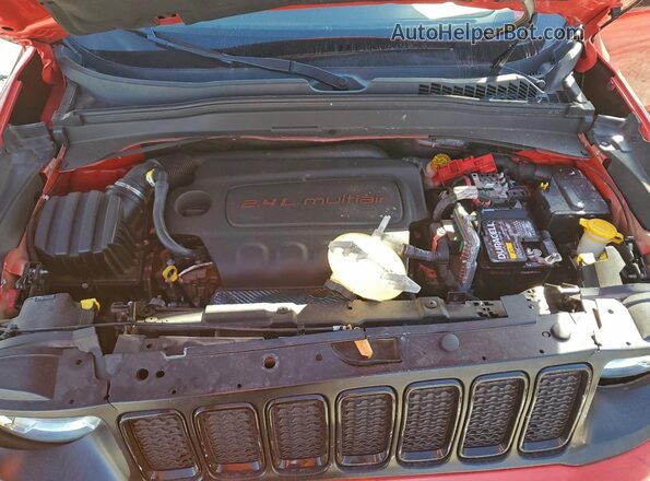 ZACNJDAB1MPM36959 2021 JEEP RENEGADE Red Вид задньої частини салону