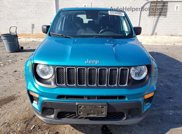 ZACNJDAB2MPN30736 2021 JEEP RENEGADE Blue წინა ხედი