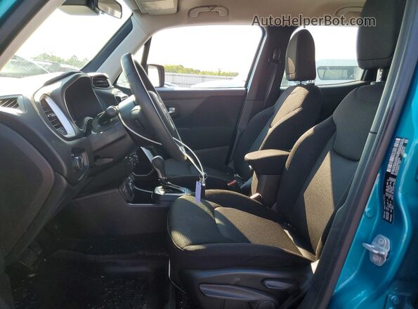 ZACNJDAB2MPN30736 2021 JEEP RENEGADE Blue წინა სალონის ხედი