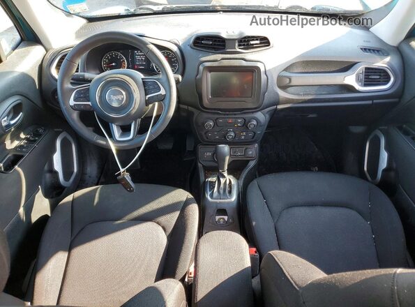 ZACNJDAB2MPN30736 2021 JEEP RENEGADE Blue წინა პანელის ხედი