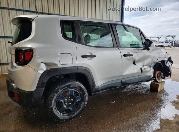 ZACNJDAB3MPN32642 2021 JEEP RENEGADE Silver Tył prawy