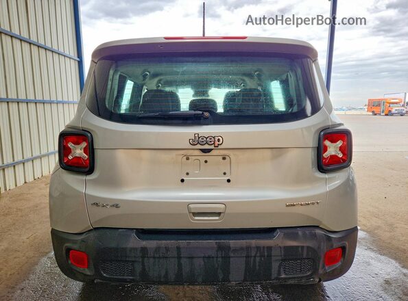 ZACNJDAB3MPN32642 2021 JEEP RENEGADE Silver Widok z tyłu