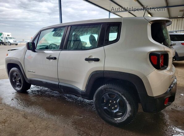 ZACNJDAB3MPN32642 2021 JEEP RENEGADE Silver Tył lewy