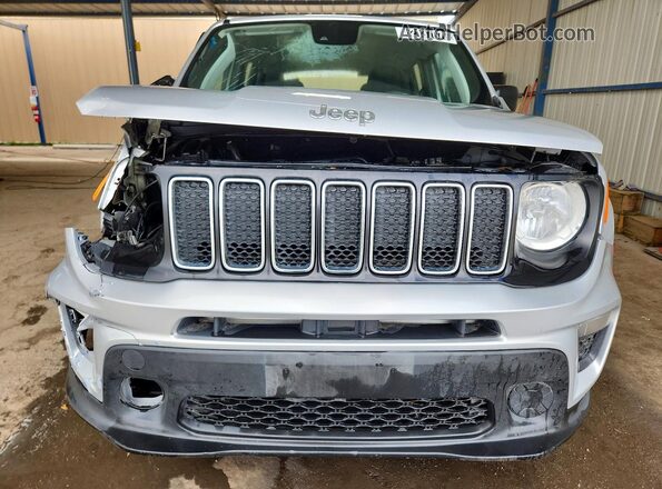 ZACNJDAB3MPN32642 2021 JEEP RENEGADE Silver Widok z przodu