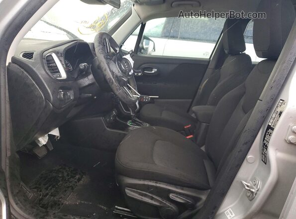 ZACNJDAB3MPN32642 2021 JEEP RENEGADE Silver Widok wnętrza z przodu