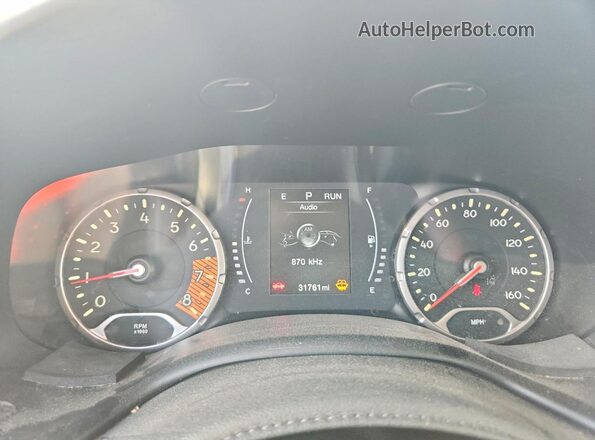 ZACNJDAB8MPM23786 2021 JEEP RENEGADE Silver Вид щитка приладів