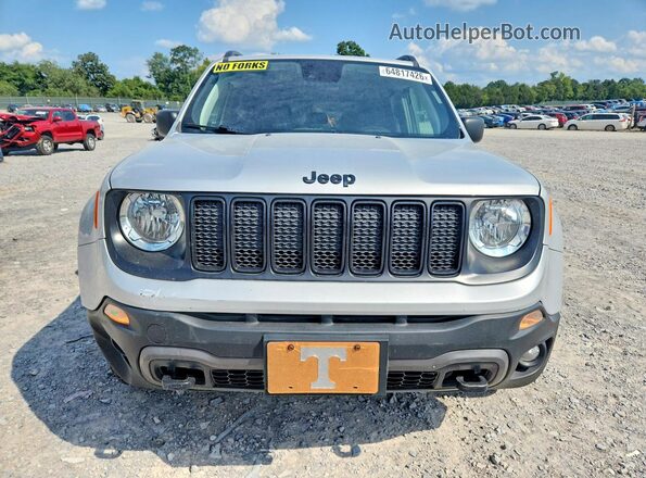ZACNJDAB8MPM23786 2021 JEEP RENEGADE Silver Вид спереду