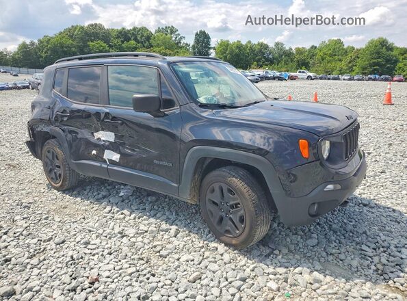 ZACNJDAB9MPM30326 2021 JEEP RENEGADE Black Передня права чверть