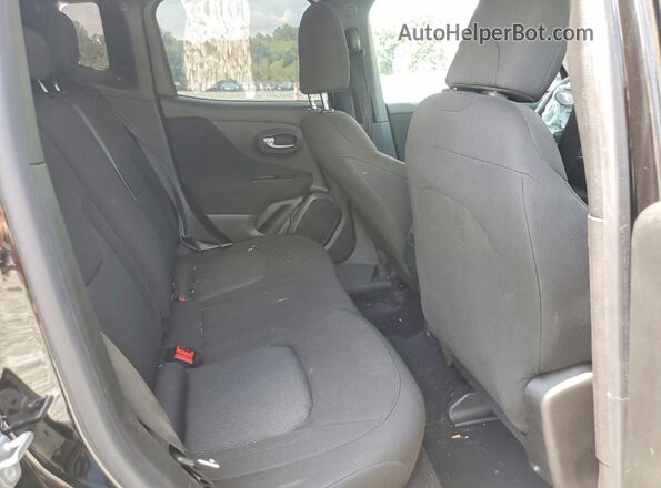 ZACNJDAB9MPM30326 2021 JEEP RENEGADE Black Вид задніх сидінь
