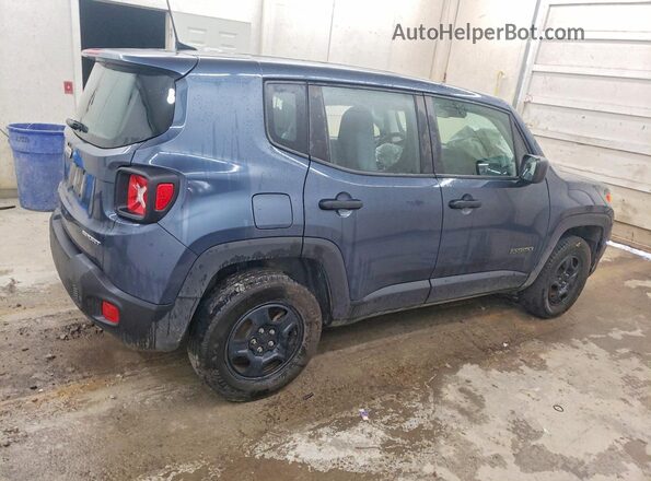 ZACNJDAB9MPM38815 2021 JEEP RENEGADE Синий Задняя правая четверть
