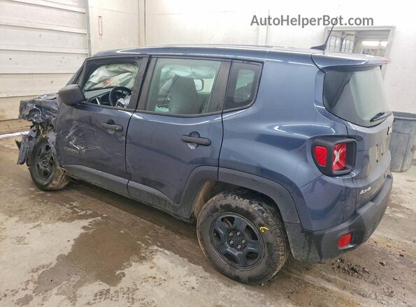 ZACNJDAB9MPM38815 2021 JEEP RENEGADE Синий Задняя левая четверть