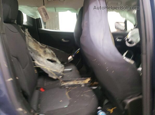ZACNJDAB9MPM38815 2021 JEEP RENEGADE Синий Вид задней части салона