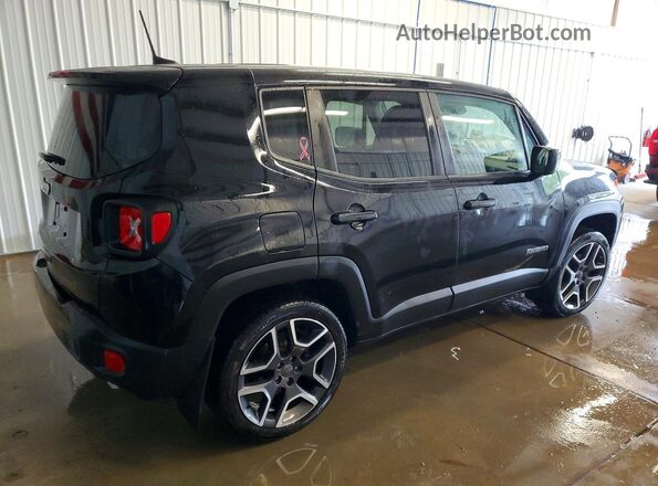 ZACNJDAB9MPM47269 2021 JEEP RENEGADE Black Задня права чверть