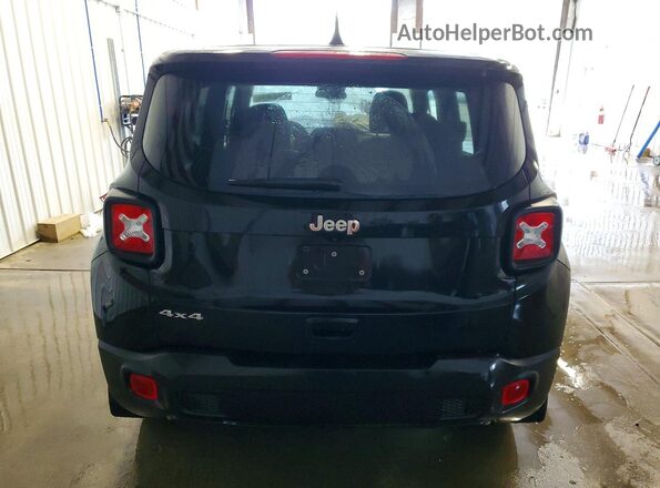 ZACNJDAB9MPM47269 2021 JEEP RENEGADE Black Вид ззаду