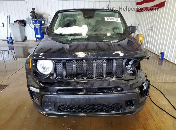 ZACNJDAB9MPM47269 2021 JEEP RENEGADE Black Вид спереду