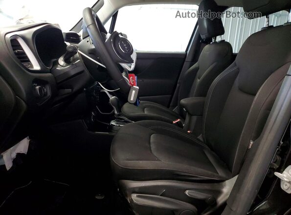 ZACNJDAB9MPM47269 2021 JEEP RENEGADE Black Вид салону спереду