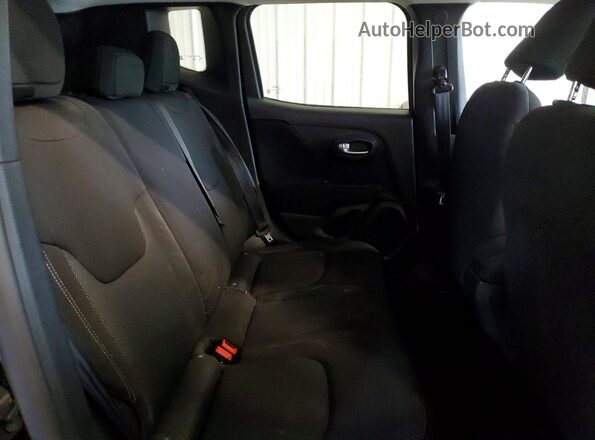 ZACNJDAB9MPM47269 2021 JEEP RENEGADE Black Вид задньої частини салону