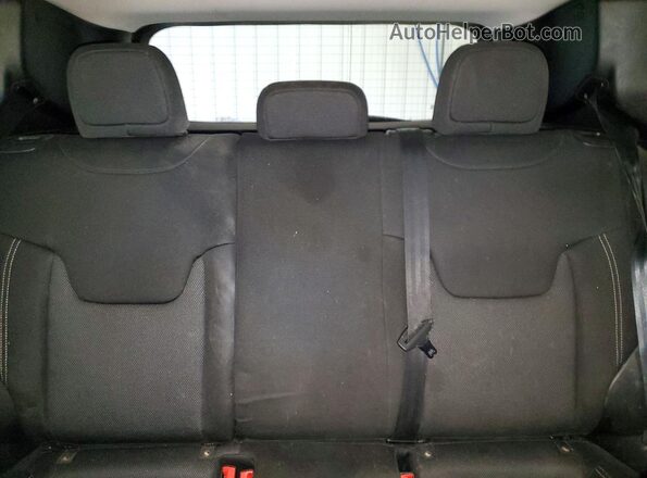 ZACNJDAB9MPM47269 2021 JEEP RENEGADE Black Вид задніх сидінь