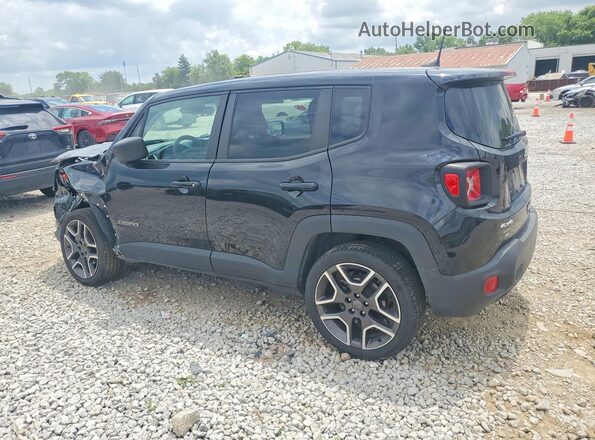 ZACNJDAB9MPN08863 2021 JEEP RENEGADE Black Tył lewy