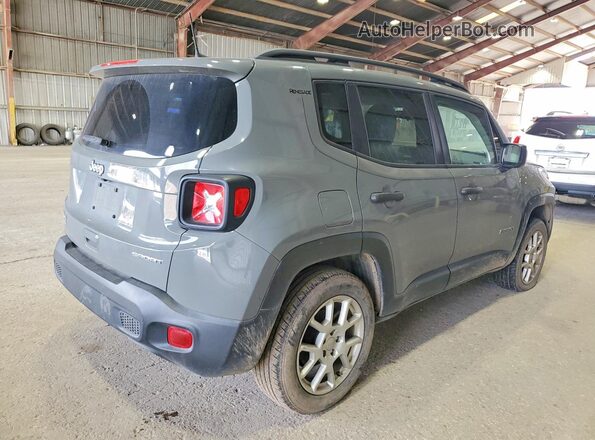 ZACNJDABXMPN22951 2021 JEEP RENEGADE Gray Задня права чверть