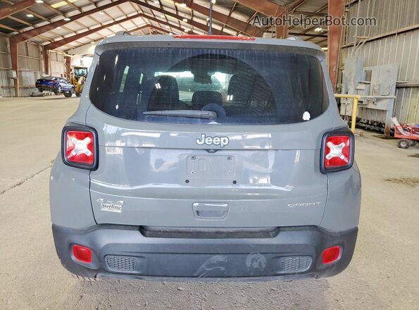 ZACNJDABXMPN22951 2021 JEEP RENEGADE Gray Вид ззаду