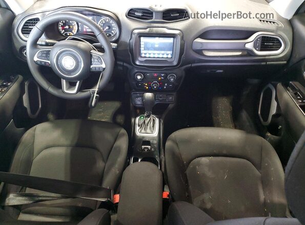 ZACNJDABXMPN22951 2021 JEEP RENEGADE Gray Вид панелі приладів