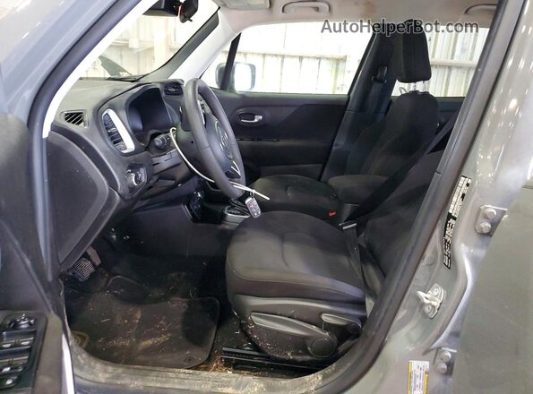 ZACNJDABXMPN22951 2021 JEEP RENEGADE Gray Вид салону спереду