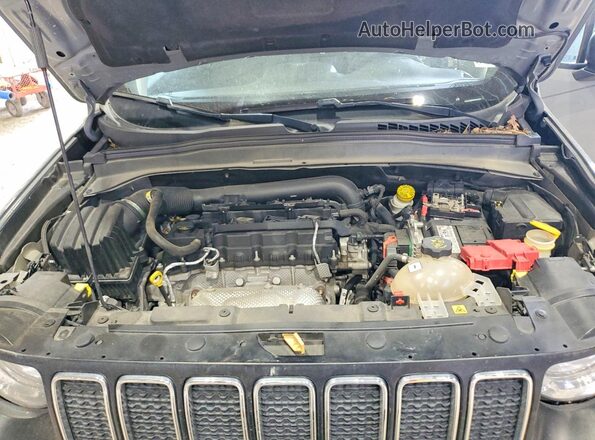 ZACNJDABXMPN22951 2021 JEEP RENEGADE Gray Вид задньої частини салону