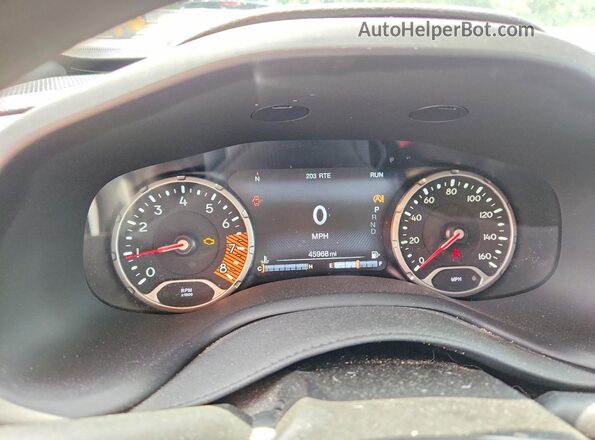 ZACNJDB10PPP39080 2023 JEEP RENEGADE White Vista del cuadro de instrumentos
