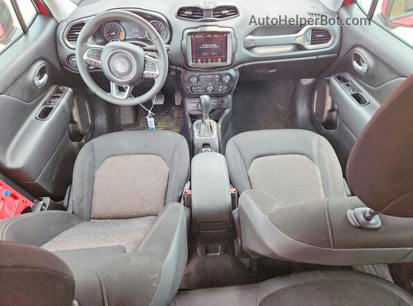 ZACNJDB10PPP69230 2023 JEEP RENEGADE Red Dashboard view