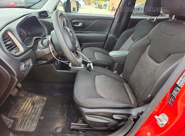 ZACNJDB10PPP69230 2023 JEEP RENEGADE Red Front interior view