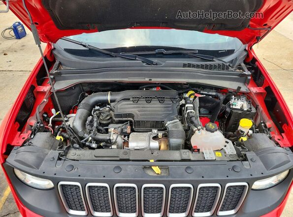 ZACNJDB10PPP69230 2023 JEEP RENEGADE Red Rear interior view