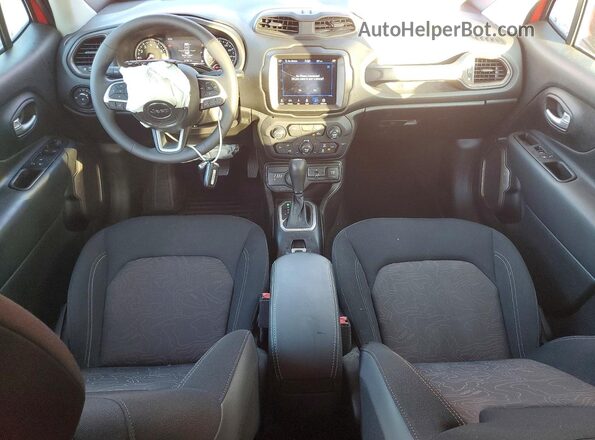 ZACNJDB11PPP42201 2023 JEEP RENEGADE Red Вид панелі приладів