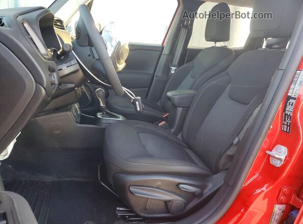 ZACNJDB11PPP42201 2023 JEEP RENEGADE Red Вид салону спереду