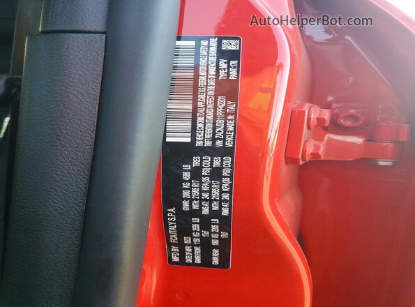 ZACNJDB11PPP42201 2023 JEEP RENEGADE Red Панорамний вид салону 360°