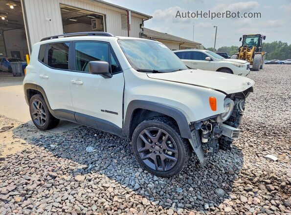 ZACNJDB12MPN24599 2021 JEEP RENEGADE Белый Передняя правая четверть