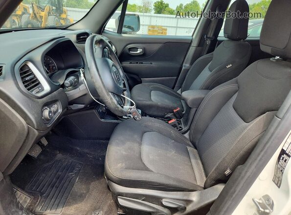 ZACNJDB12MPN24599 2021 JEEP RENEGADE Белый Вид салона спереди