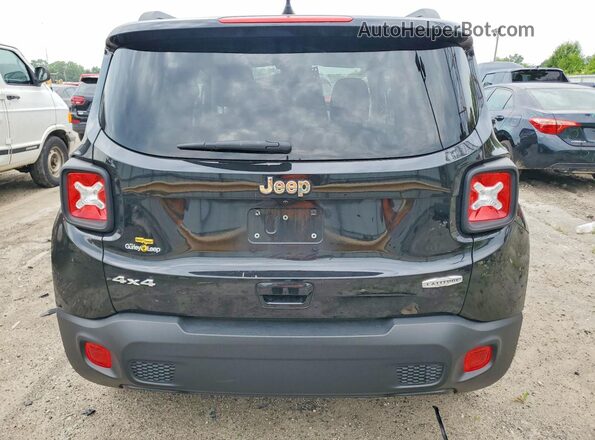 ZACNJDB12NPN64182 2022 JEEP RENEGADE Black Вид ззаду