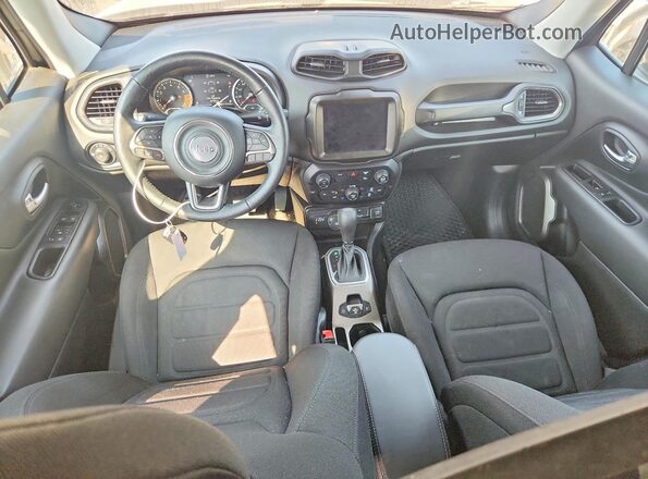 ZACNJDB12NPN64182 2022 JEEP RENEGADE Black Вид панелі приладів