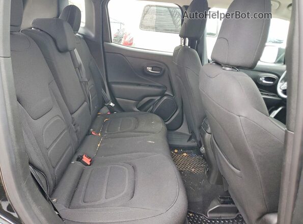ZACNJDB12NPN64182 2022 JEEP RENEGADE Black Вид задніх сидінь